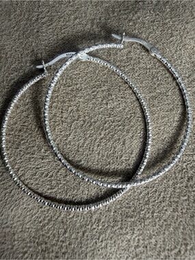 Sterling Silver Hoop Earrings